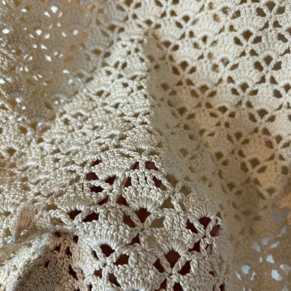Handmade crochet vest size M - Picture 4 of 4